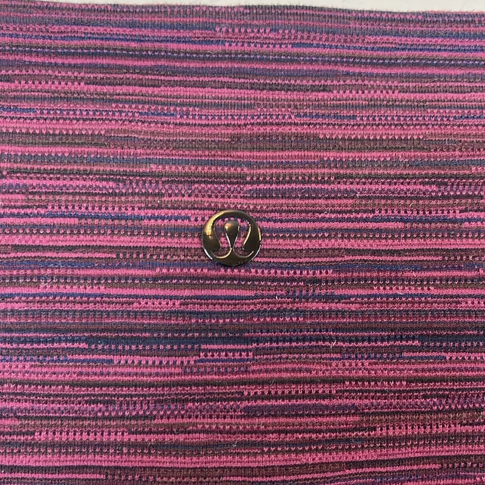 Lululemon maroon/black knit midi skirt size 6 - Picture 5 of 6
